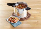 Stovetop Pressure Cooker, Aluminum, 7-qt