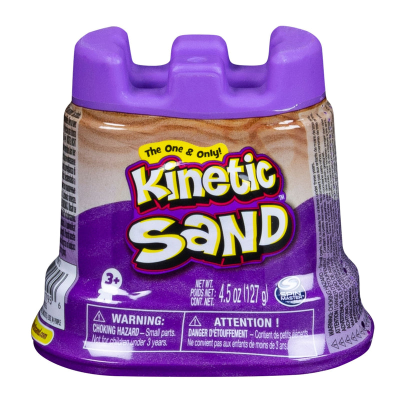 Sand Kids Moldable Play Sand & Castle Container, 4.5-oz, Assorted Colours, Ages 3+ J8458