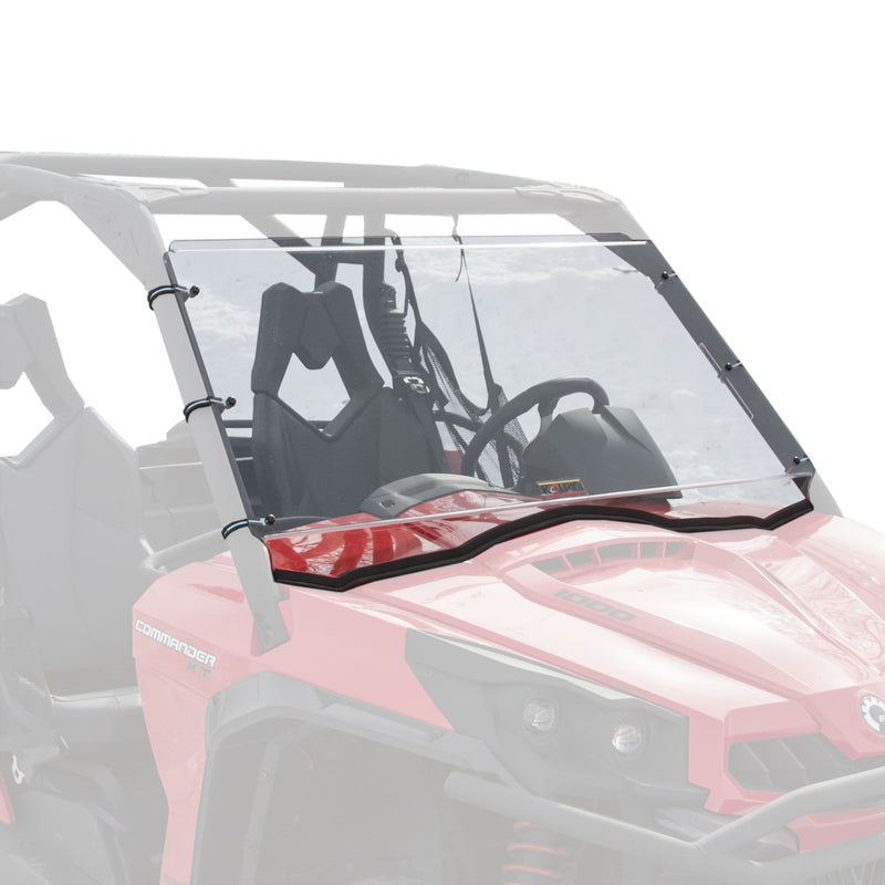 Hard Coated Full Fixed Windshield, Cam-Am Commander A8572