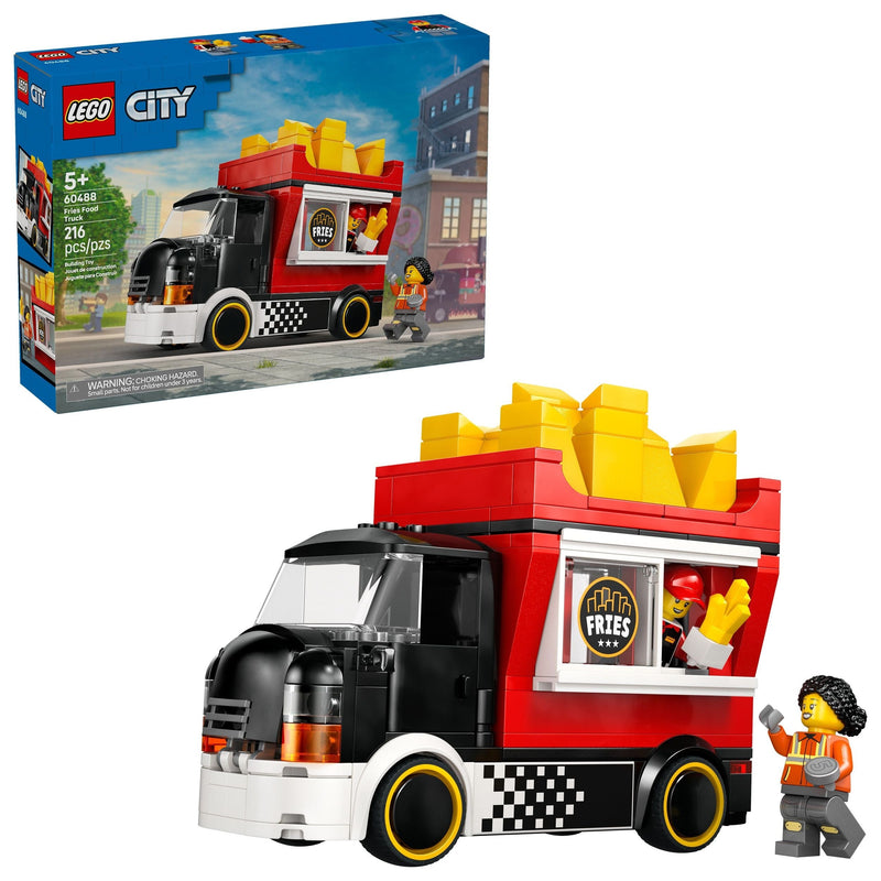 City Fries Food Truck Building Set - 60488, 216-pcs, Ages 5+ S2384