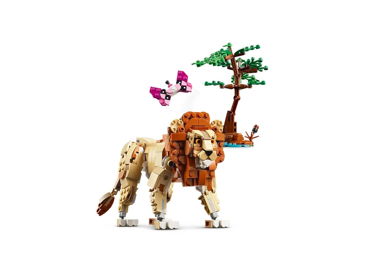Creator 3-in-1 Wild Safari Animals - 31150, 780-pcs, Ages 9+