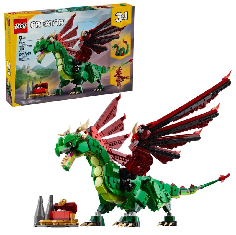 Creator Medieval Dragon - 31161, 715-pcs, Ages 9+ M8899