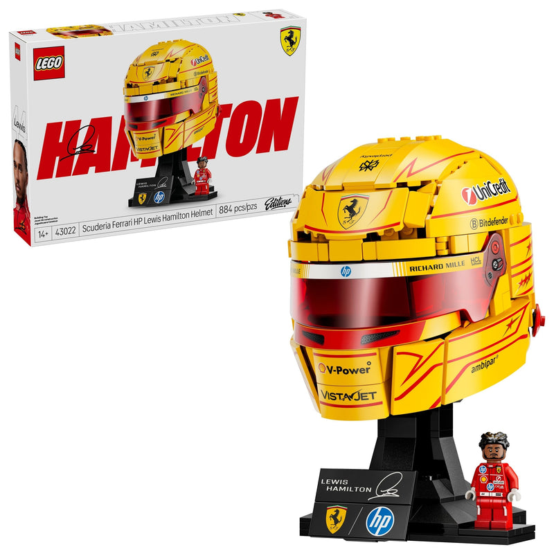 Editions Scuderia HP Lewis Hamilton Helmet - 43022, 884-pcs, Ages 14+ C633