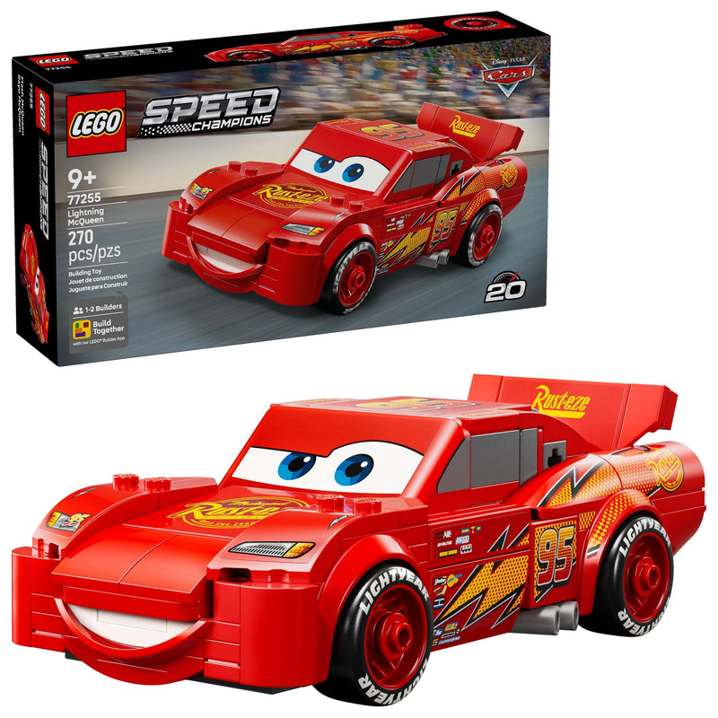 Speed Champions Lightning McQueen - 77255, 270-pcs, Ages 9+ G9819