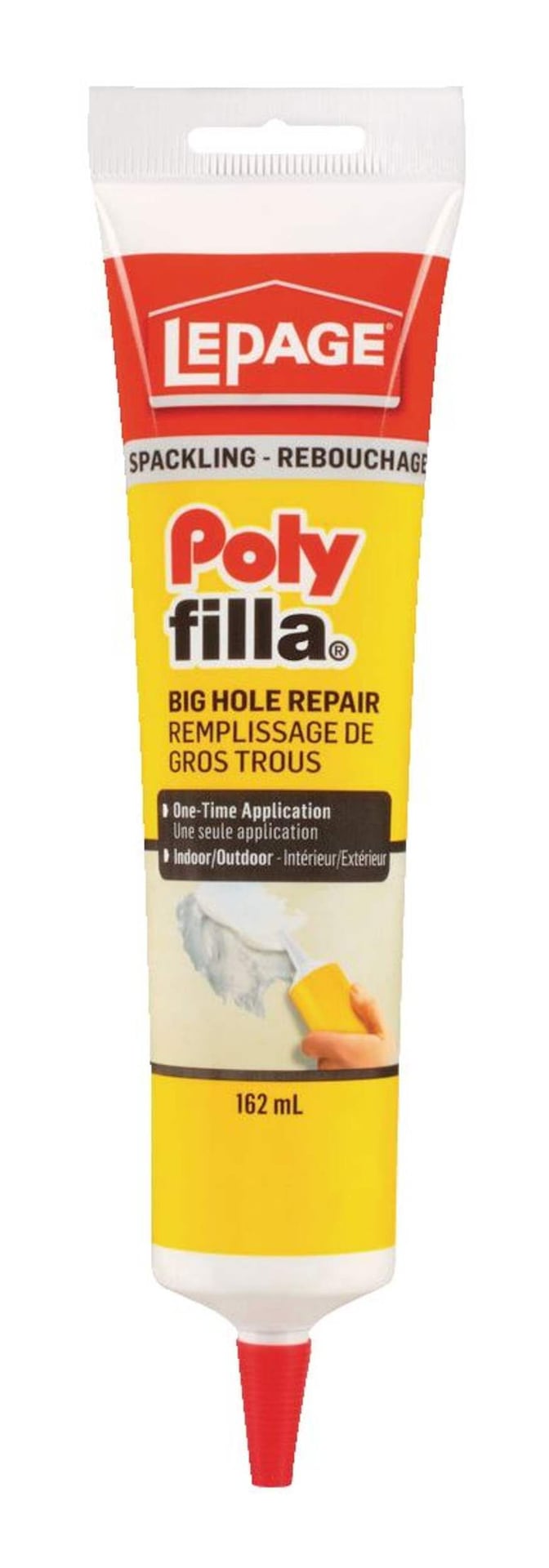 Big Hole Repair Spackling, Hole & Crack Filler, Indoor/Outdoor Use, Assorted Sizes