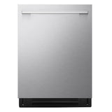 24 in. Stainless Steel FlushFit Top Control Dishwasher with AutoVentDry