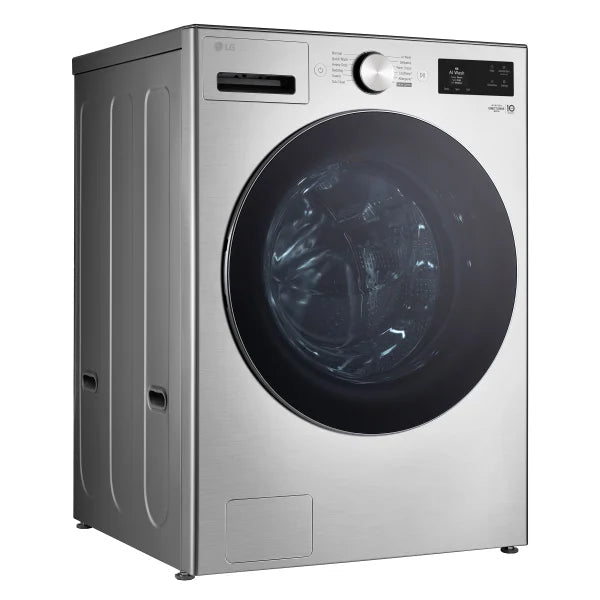 27 in. 5.8 cu ft. Graphite Steel Front Load Washer with AI DD and TurboWash