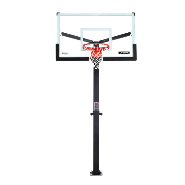 Mommoth Bolt Down Basketball Hoop with 60-in Tempered Glass S3339