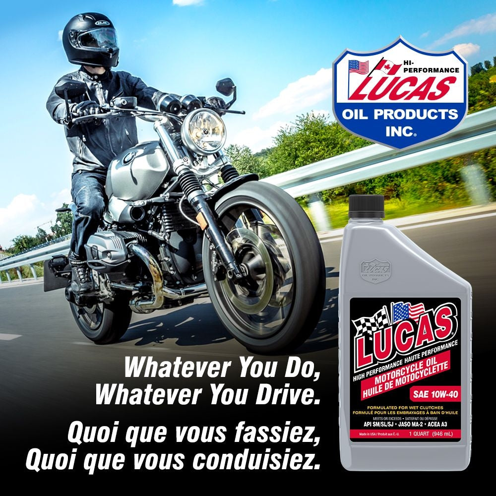 High Performance Motorcycle Oil SAE, 946-mL