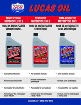 High Performance Motorcycle Oil SAE, 946-mL