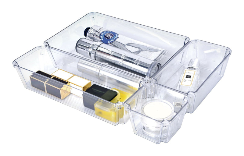 Clear Organization Bin Set, 25-pc R1774