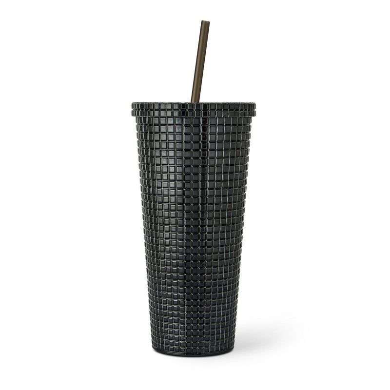710-mL BPA-Free Iridescent Studded Textured Tumbler J7020