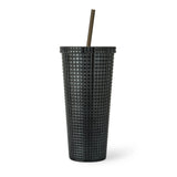 710-mL BPA-Free Iridescent Studded Textured Tumbler