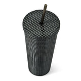710-mL BPA-Free Iridescent Studded Textured Tumbler