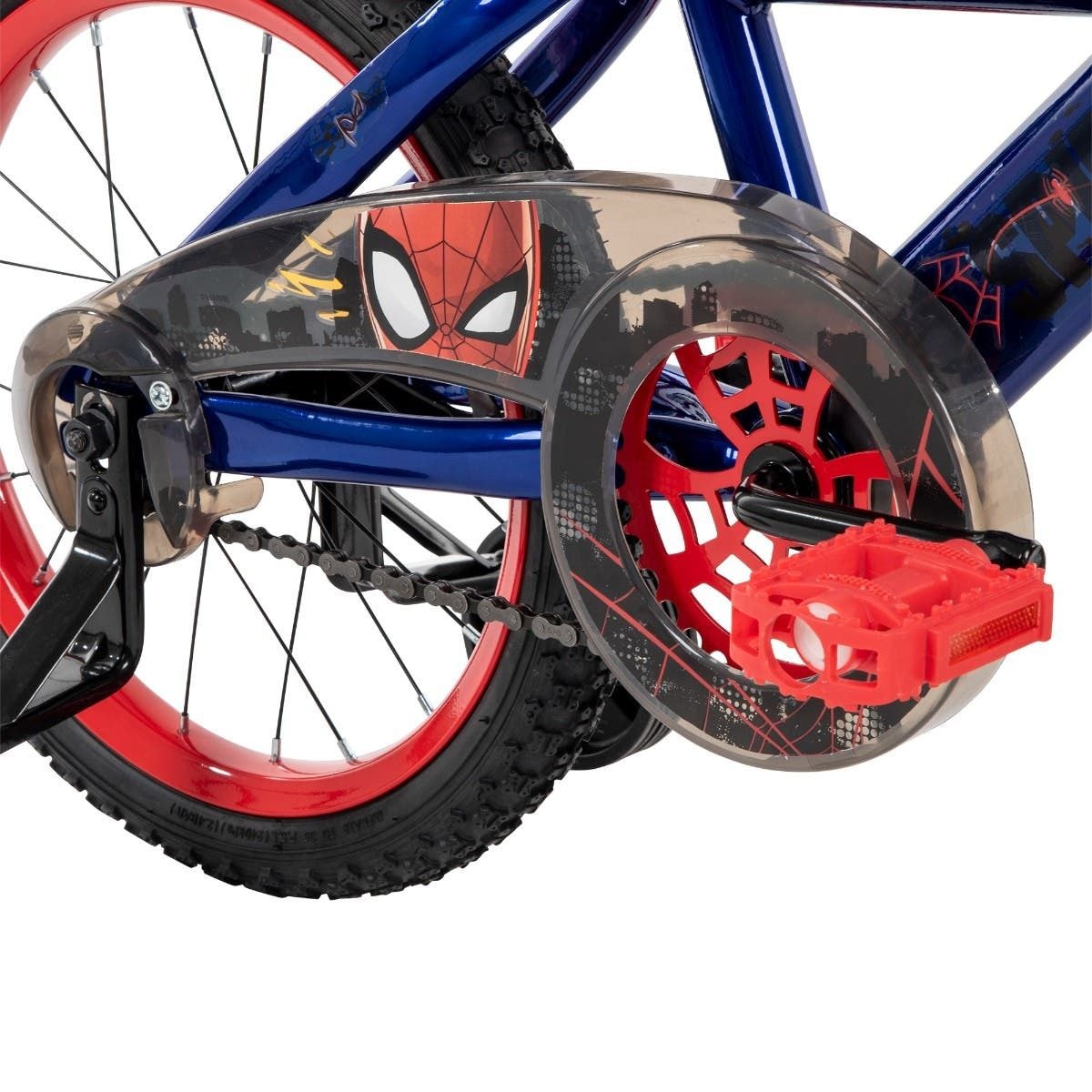 Kids' Bike, 16-in Wheel, Red/Blue