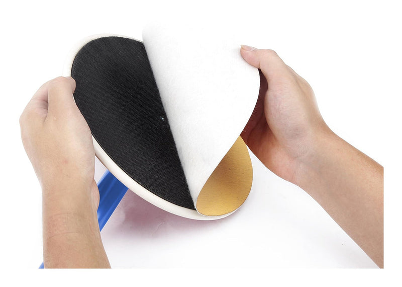 220-Grit Fine Hook & Loop Sandpaper Discs For Random Orbital Sander, 9-in, 10-pc I9833