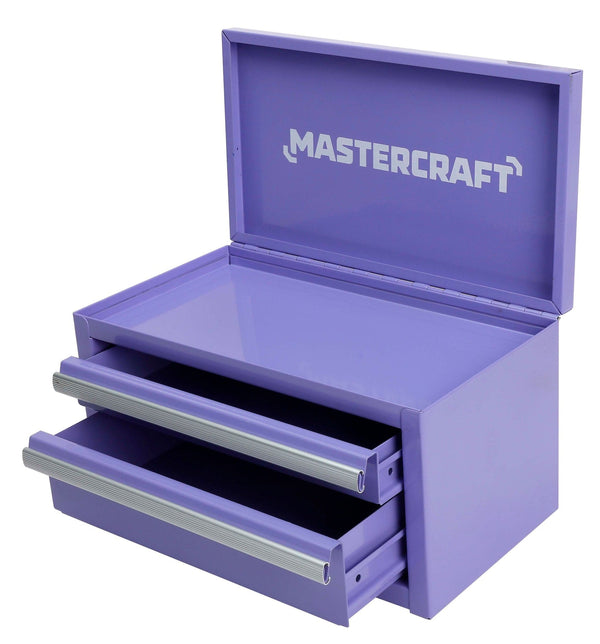 Mini Toolbox with 2 Drawers, Lilac D8474
