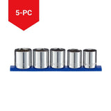 1/2-in Drive XL Socket Set, Metric, 5-pc