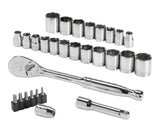 29 Piece 3/8" Drive Metric Socket Set