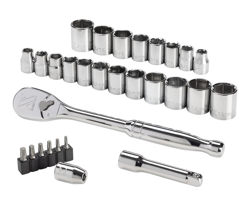 29 Piece 3/8" Drive Metric Socket Set L7005