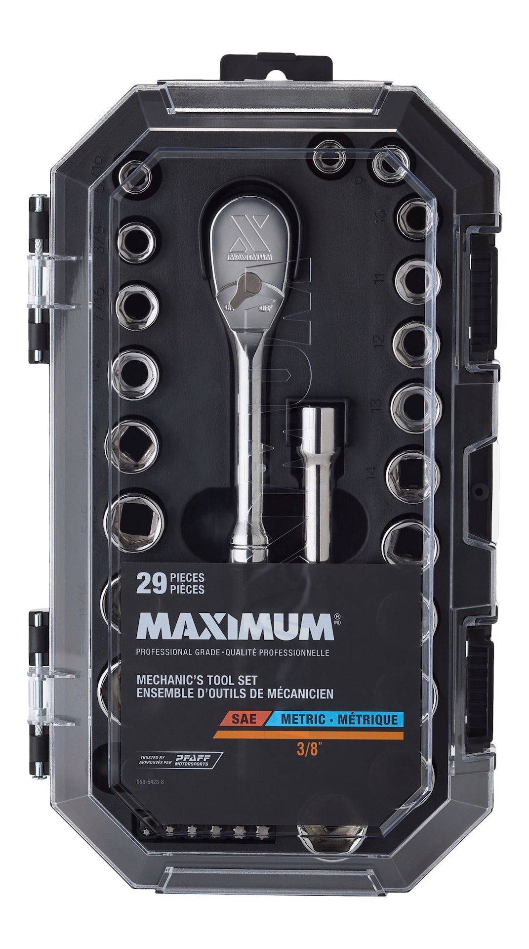 29 Piece 3/8" Drive Metric Socket Set