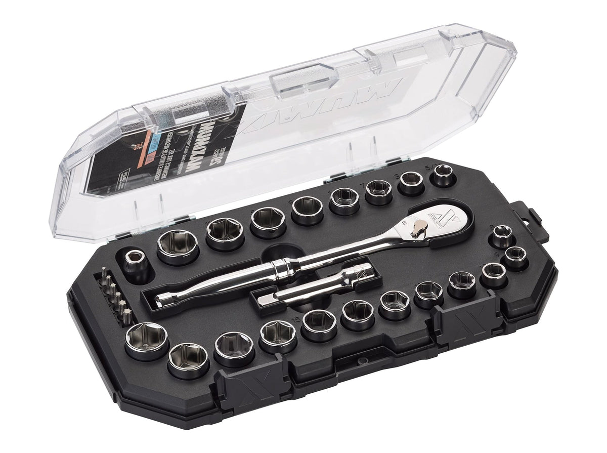 29 Piece 3/8" Drive Metric Socket Set