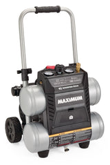 4.5-Gallon Quiet Air Compressor, 150 PSI, 1.3 HP