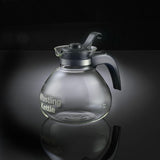 1.4L Glass Whistling Stovetop Kettle, Dishwasher Safe