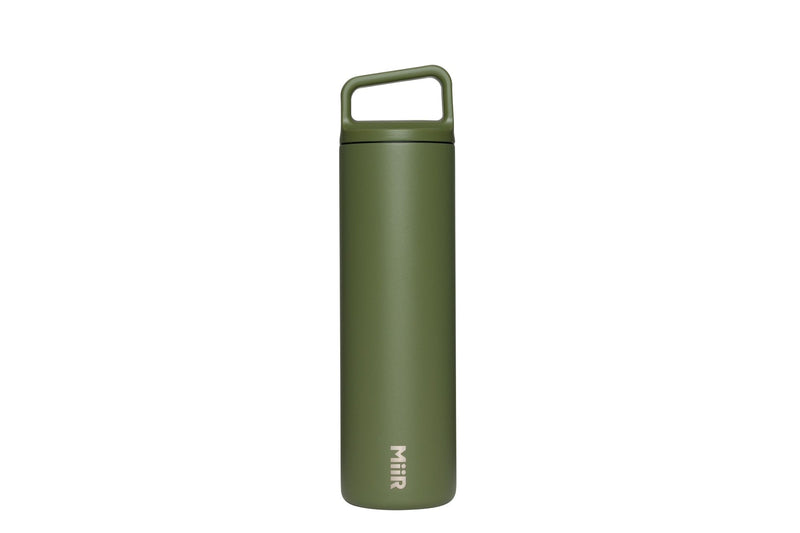 Wide Mouth Stainless Steel Insulated Travel Water Bottle, Evergreen, 20-oz Z8885