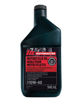 10W40 4-Stroke Motorcycle Oil, 946-mL