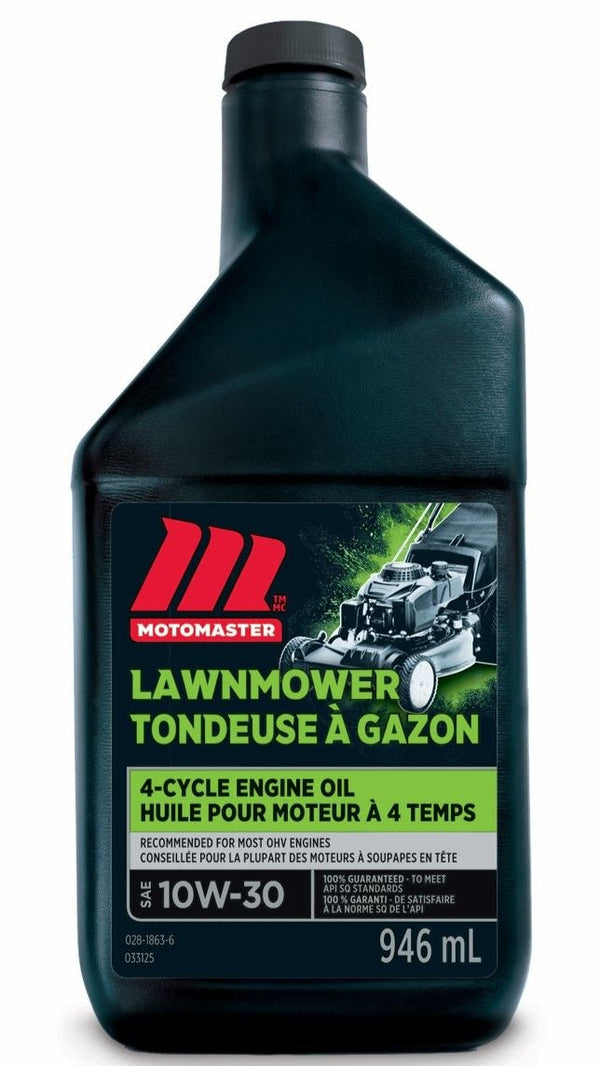 4-Stroke Lawnmower Engine Oil 10W30, 946-mL A6714