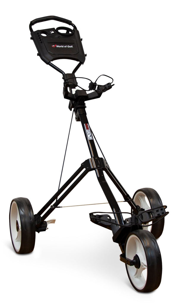Navigator 3 Wheeled Golf Cart, Ergonomic Handle, Black M7386