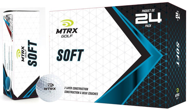 Soft Golf Balls, White, 24-pk W201