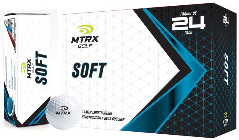 Soft Golf Balls, White, 24-pk W201