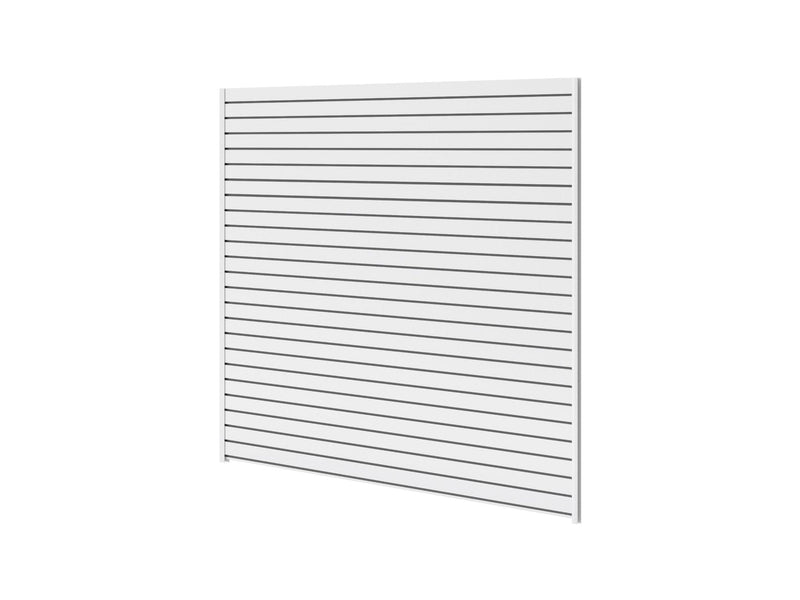 PVC Slatwall, 40-sq-ft, White Q2091