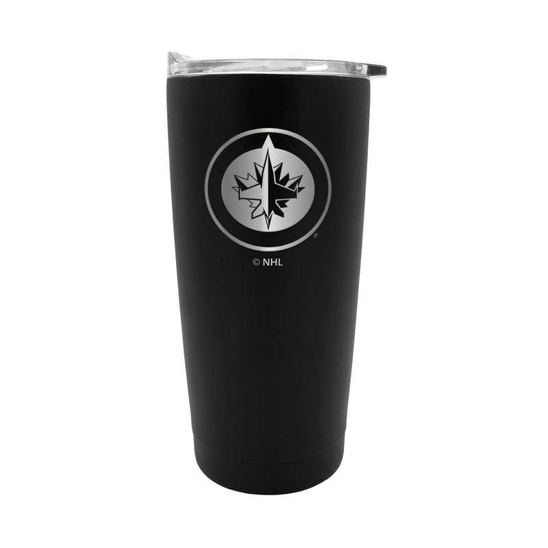 Executive Stainless Steel Insulated Travel Tumbler, Black, 20-oz R7046