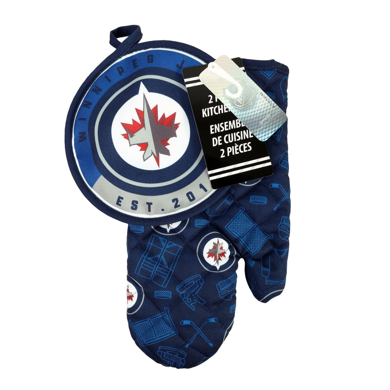Kitchen Oven Mitt Pot Holder Set, 2-pc M5595