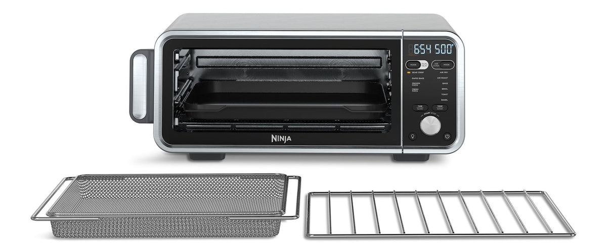 10-in-1 Dual Heat Countertop Electric Air Fry Oven with XL Capacity