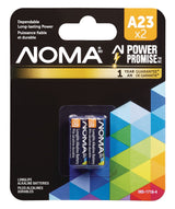 A23 12V / 12 Volt Alkaline Batteries, 2-pk