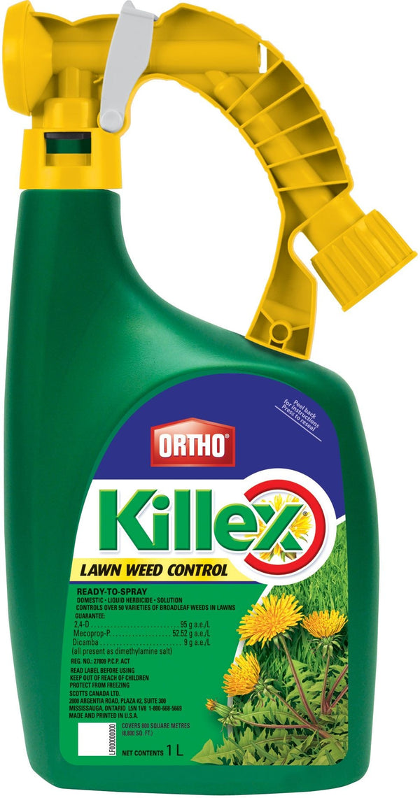 Killex Ready-to-Spray Lawn Weed Control/Killer, Herbicide, 1-L F261
