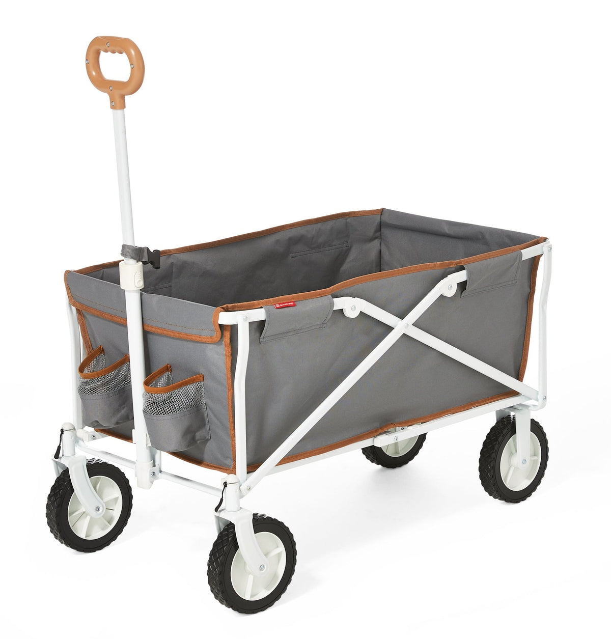 Compact & Collapsible Folding Wagon, 68-kg, Grey