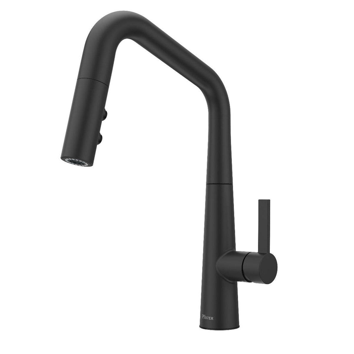 Buxton Pull-Down Kitchen Faucet, Matte Black