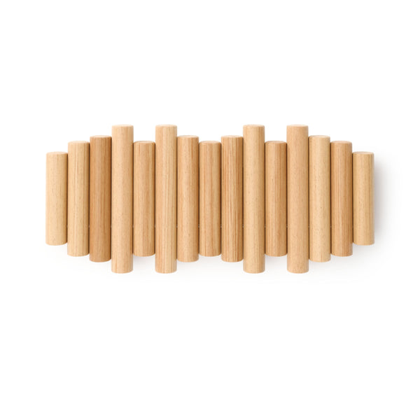 Picket Rail 5 Hook, Natural E718