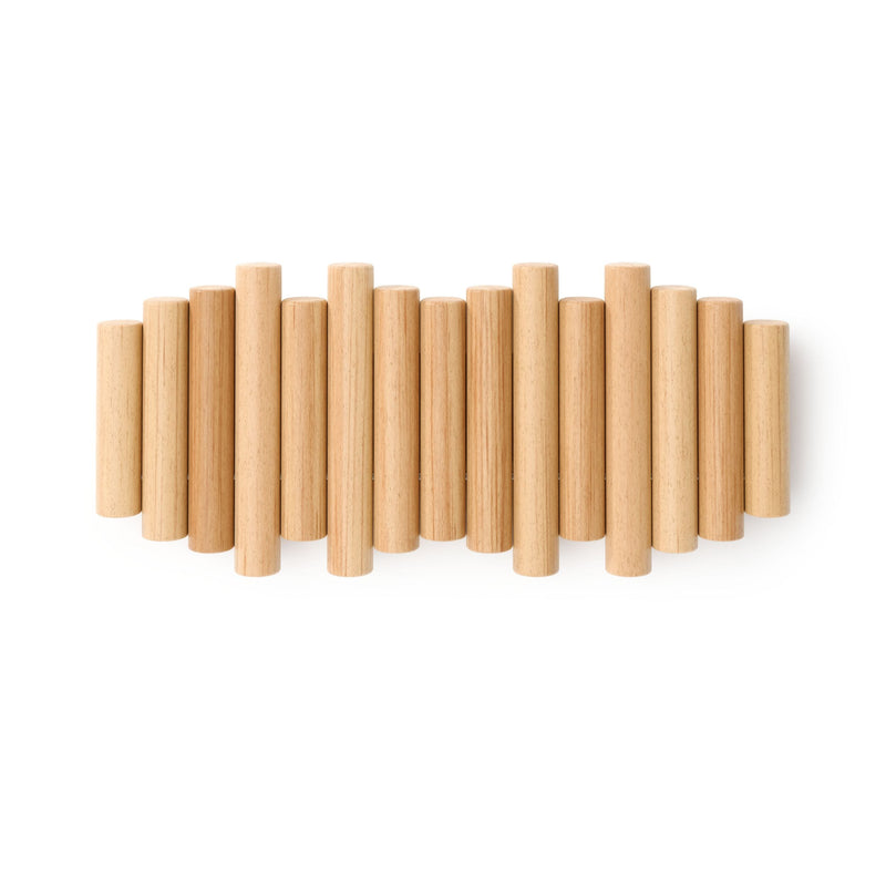 Picket Rail 5 Hook, Natural E718