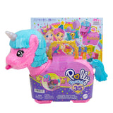 35th Celebration Unicorn Partyland Playset, Includes 2 Micro Dolls, Pets & 25+ Surprise Accessories, Kids Ages 3+