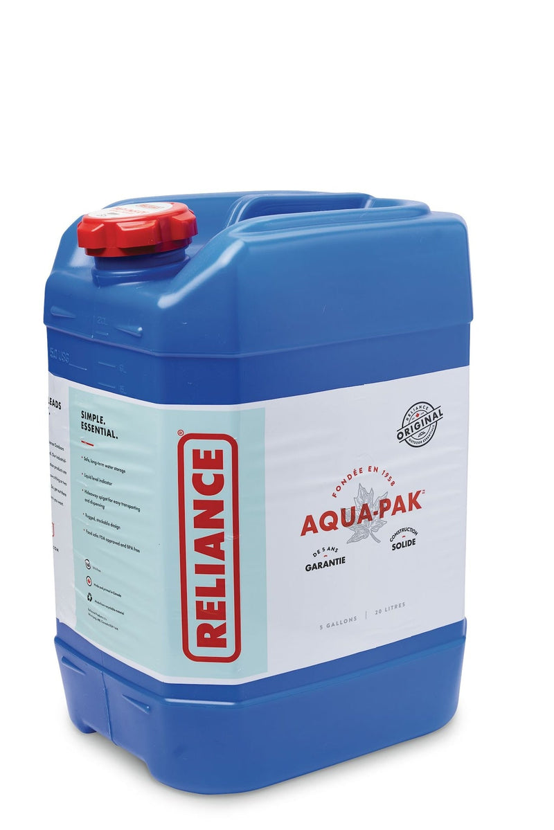Aqua Pak Camping Water Jug Container, Assorted Capacity P7739