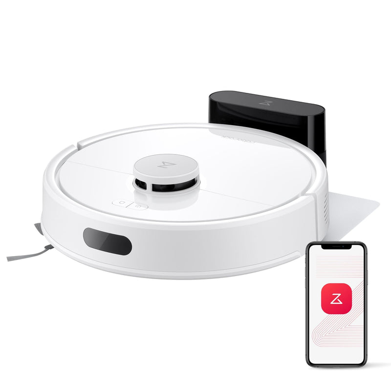 Q7 L5 2-in-1 Robot Cordless Vacuum & Mop Cleaner, Pet-Friendly, App Controlled, Includes Charging Dock, White U7956