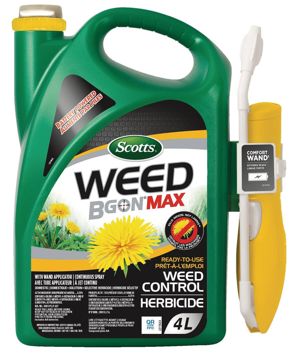 Ecosense Weed B Gon MAX Ready-To-Use Weed Control Battery Powered Spray, 4-L Q9869