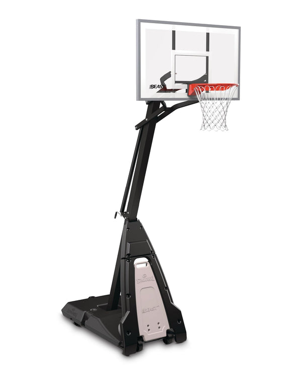 Glass Beast Portable Basketball System, 54-in R7727