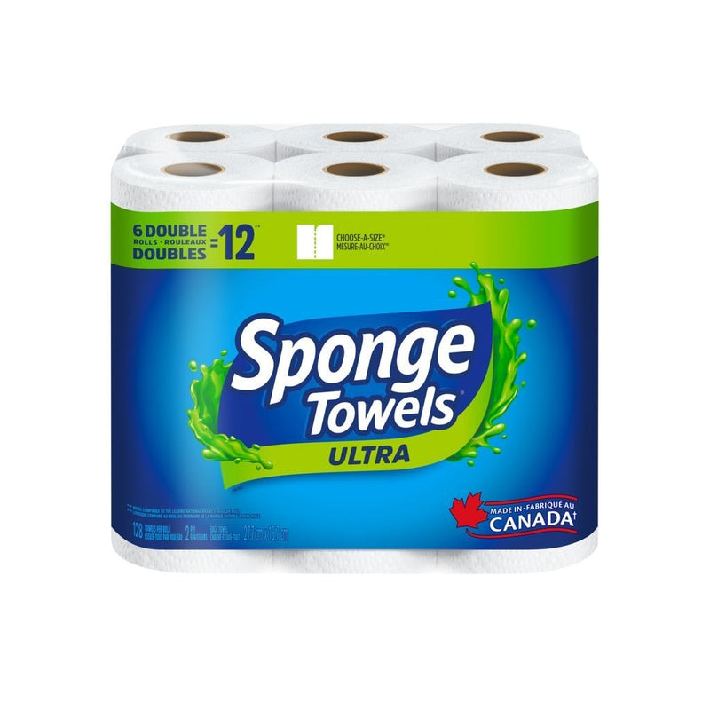Ultra Choose-A-Size Paper Towel, 2-ply, 6-pk C9484